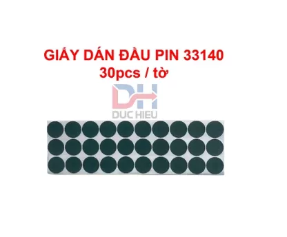 Giấy dán đầu Cell Pin 18650, 21700, 32140, 33140 cách điện cách nhiệt